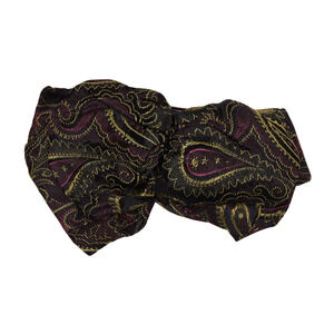 Vintage Deborah Rhodes Mocha Hair Bow/Accessory/Clip/Barrette - France